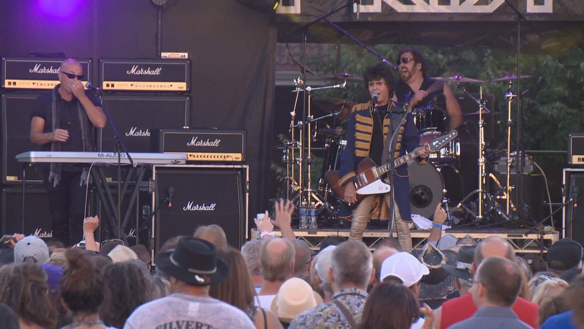 The 70's band Prism opened the classic rock band show on Friday night. 