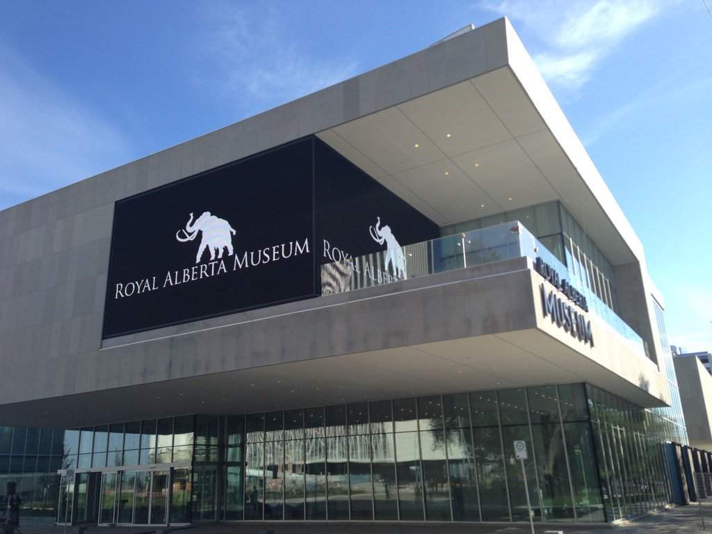 The Royal Alberta Museum in downtown Edmonton. August 16, 2016.