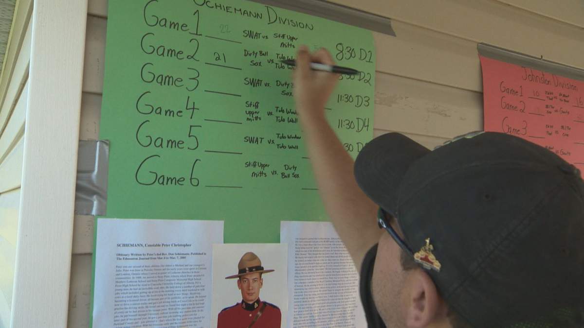 Hundreds of people took part in the Peter Schiemann Memorial Tournament.