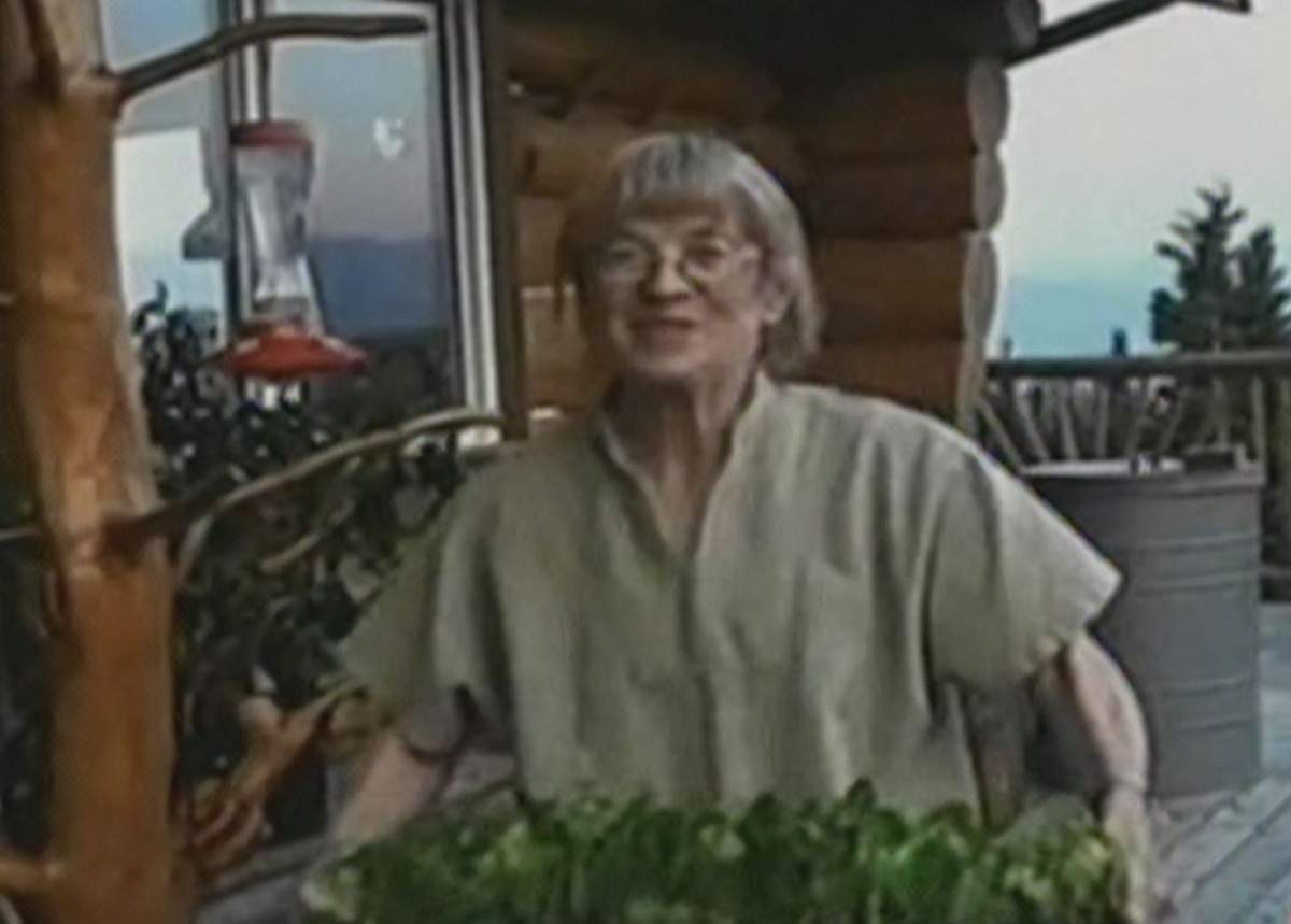 Home video images of Stephanie Stewart at the Athabasca lookout near Hinton, where she was last seen in 2006.