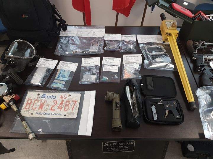 Drugs seized from a Sylvan Lake home Aug. 24, 2016.