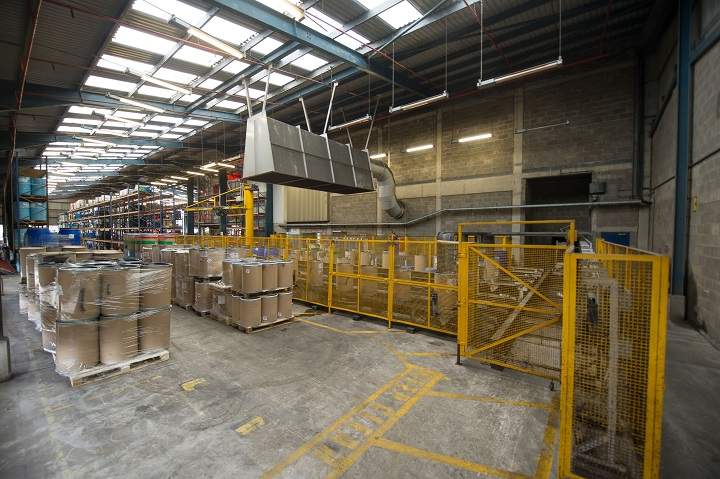 Chemicals from Syrian weapons stockpile to be destroyed at Veolia waste handling plant, Ellesmere Port, U.K., on. Feb 25, 2014.