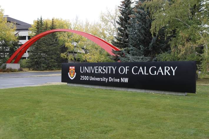 FILE: The University of Calgary's campus.