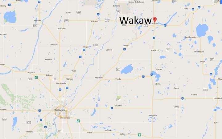 Saskatchewan RCMP are currently investigating a collision near Wakaw.