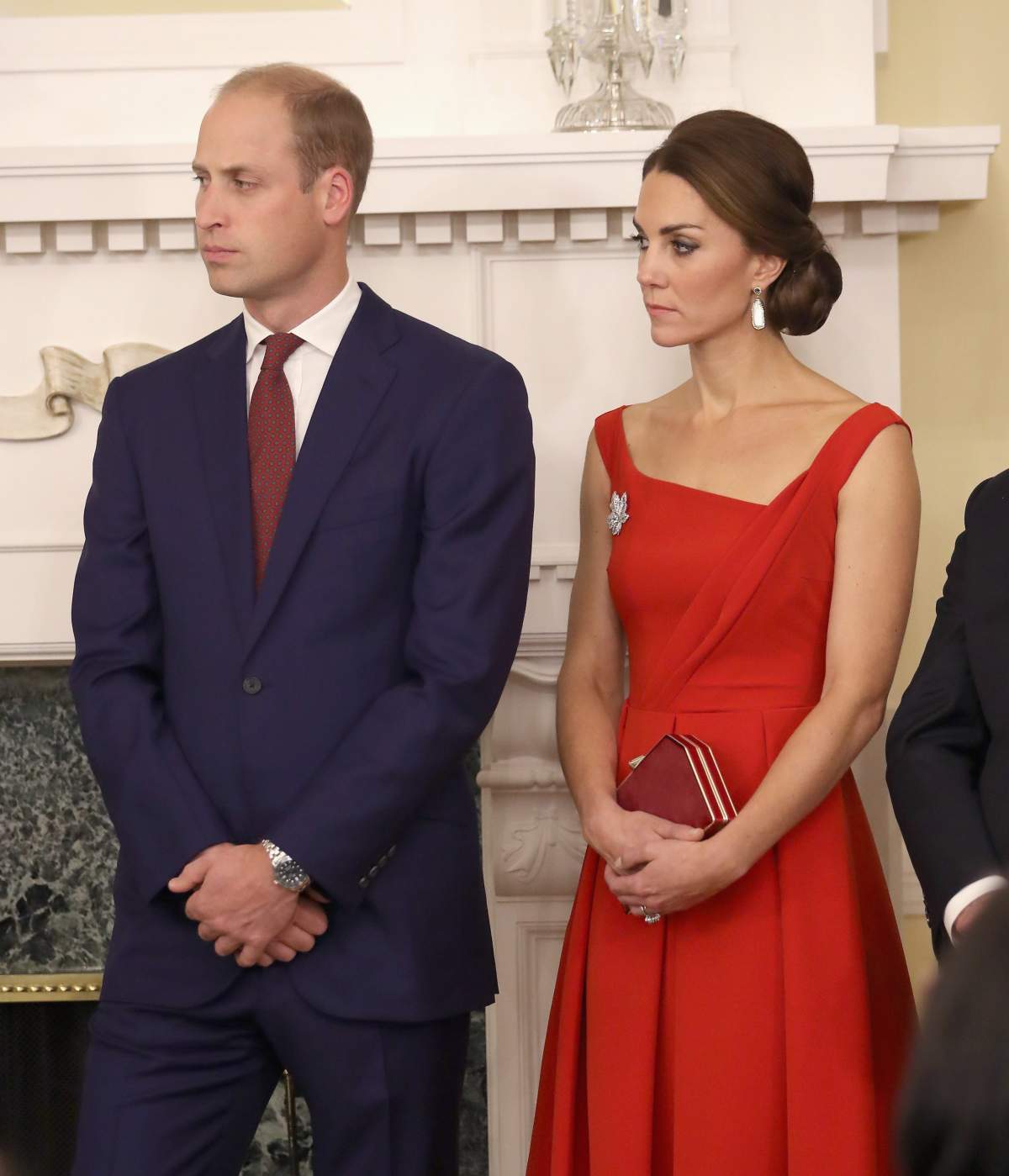 This was the most formal event of the itinerary on the Canadian tour.