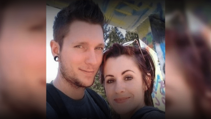 Zachary Straughan (left) and common-law partner Ashley Hague. Straughan 25, from Saskatoon, died in a Winnipeg hospital after being beaten with a pool cue. 