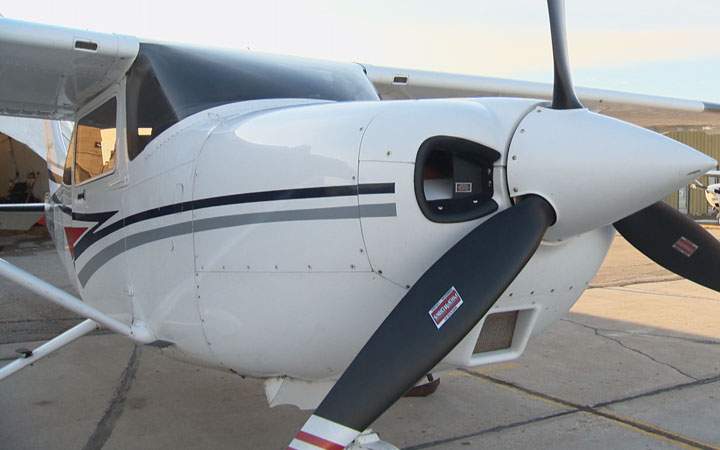 RCMP said a stolen truck was stopped with the help of Saskatoon police’s air support unit this past weekend.