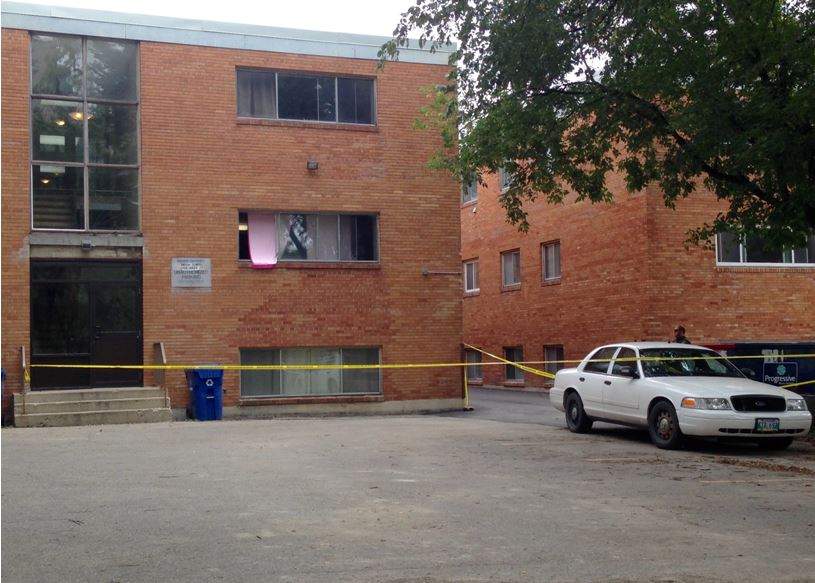 The 14-month-old baby is now recovering after falling out of an apartment window.