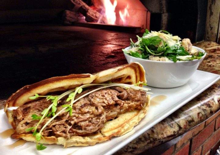 The Gridiron sandwich will be one of the local food options available at the new Mosaic Stadium on Oct. 1. 