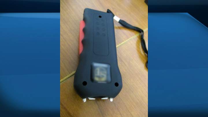 A photo of the stun gun seized at the North Portal crossing on Aug. 22.