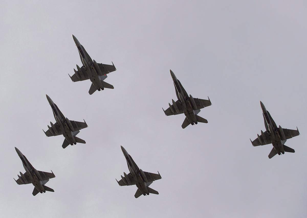 The federal government says Boeing has been approved to participate in an upcoming competition to replace Canada's CF-18s.