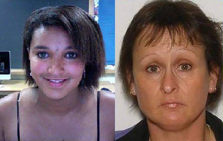 Cheyenne Daniel and her mother Linda Daniel, seen here in a police handout.
