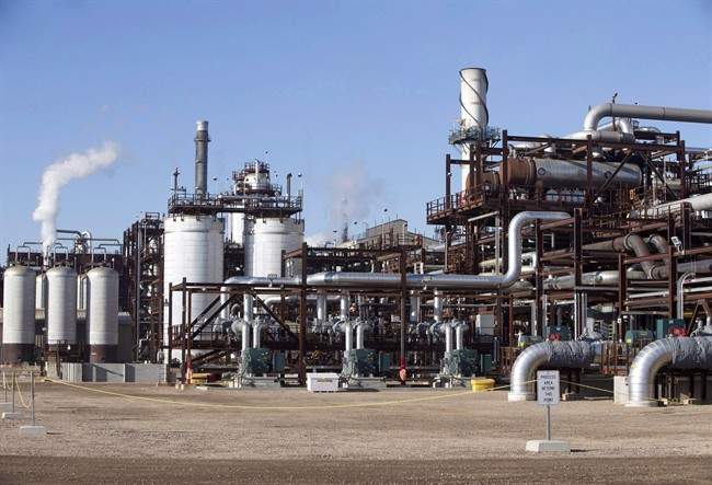 Shell Quest carbon capture and storage facility in Fort Saskatchewan Alta, on Friday November 6, 2015.