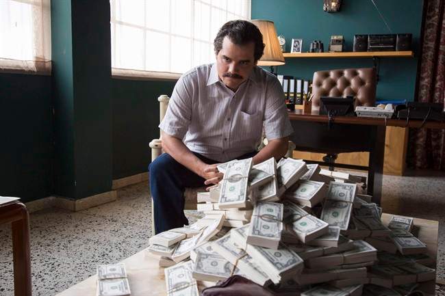 Wagner Moura as Pablo Escobar in the Netflix Original Series "Narcos.".