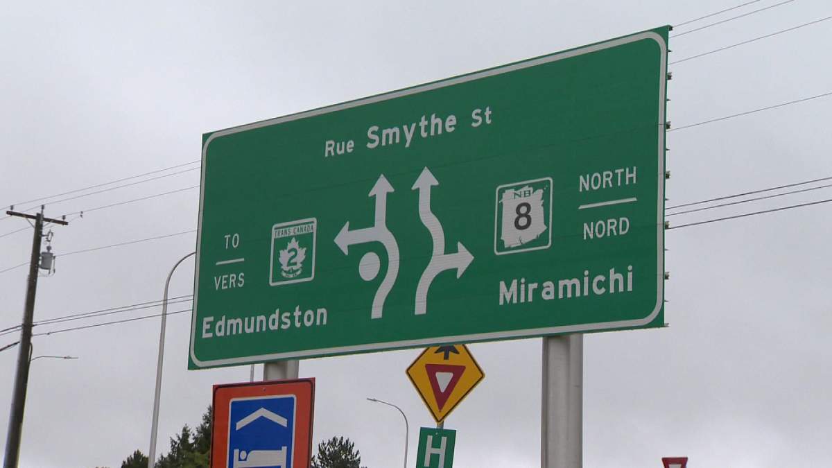 Fredericton roundabout