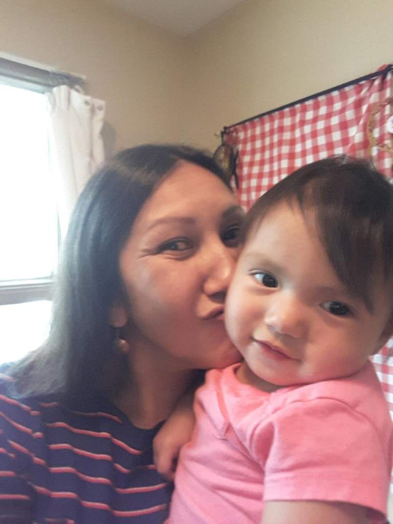 Althea Guiboche with her granddaughter Emma-Marie