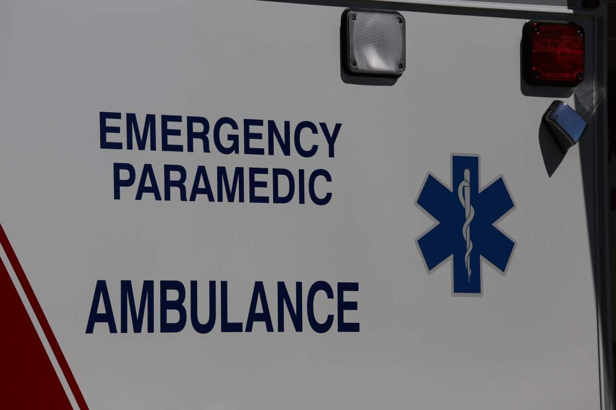 BC Ambulance emergency vehicle