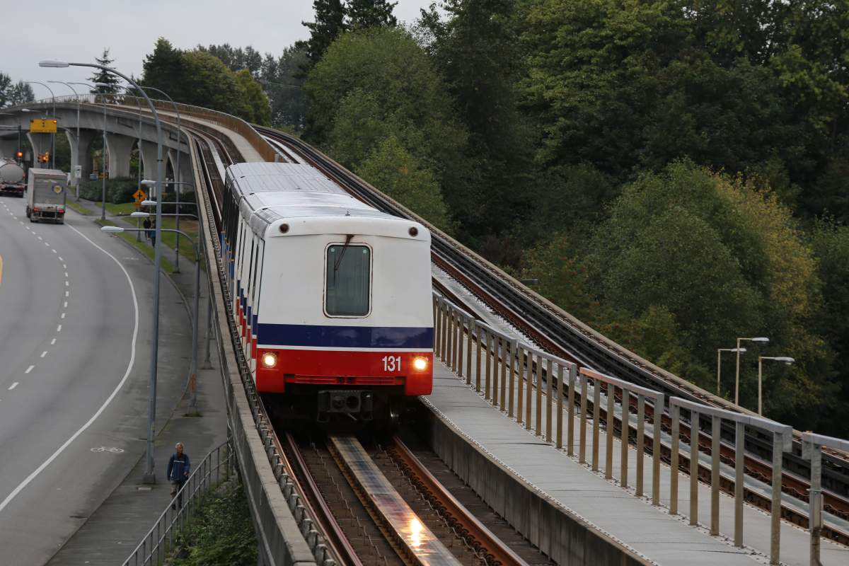 Skytrain car Translink