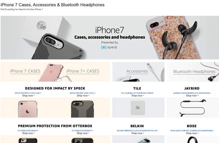 Amazon appears to have confirmed some rumours about the iPhone 7.