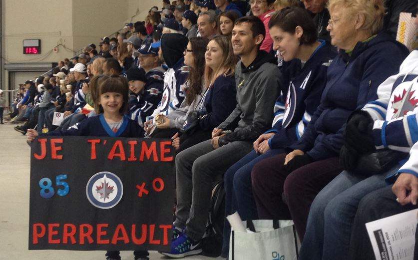 Jets fans of all ages made their way to MTS Iceplex for training camp and Fan Fest.