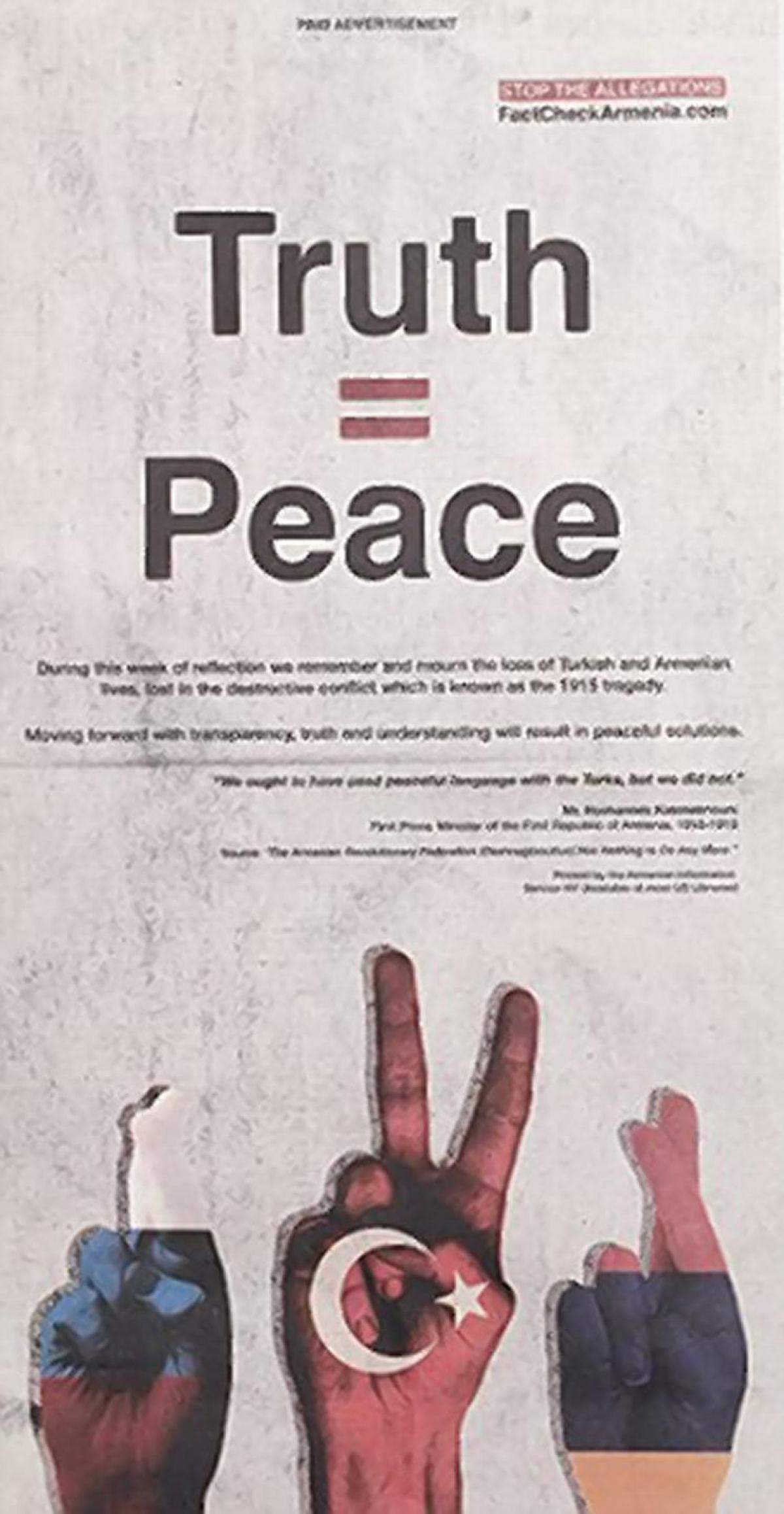 Kim Kardashian slams Wall Street Journal, deniers of Armenian genocide in New York Times ad - image