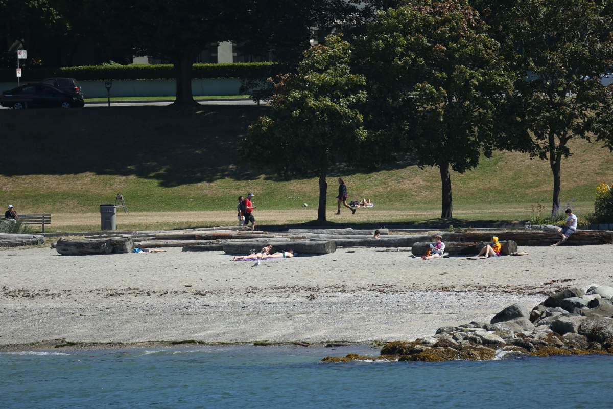 Vancouver beach English Bay