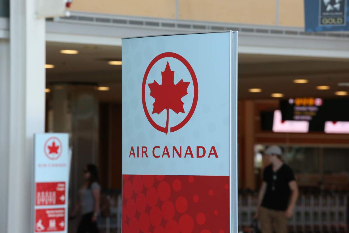 Vancouver International Airport YVR Air Canada check-in