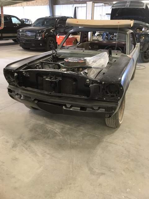 Rick Lamanes has been restoring this 1966 Ford Mustang from the frame up.