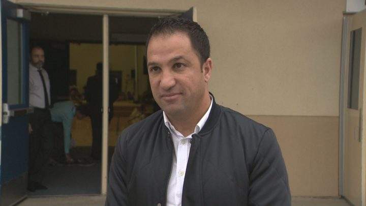 Omar Najmeddine, executive director of Al-Rashid Mosque, talks about the meaning of Eid al-Adha on Sept. 12, 2016.