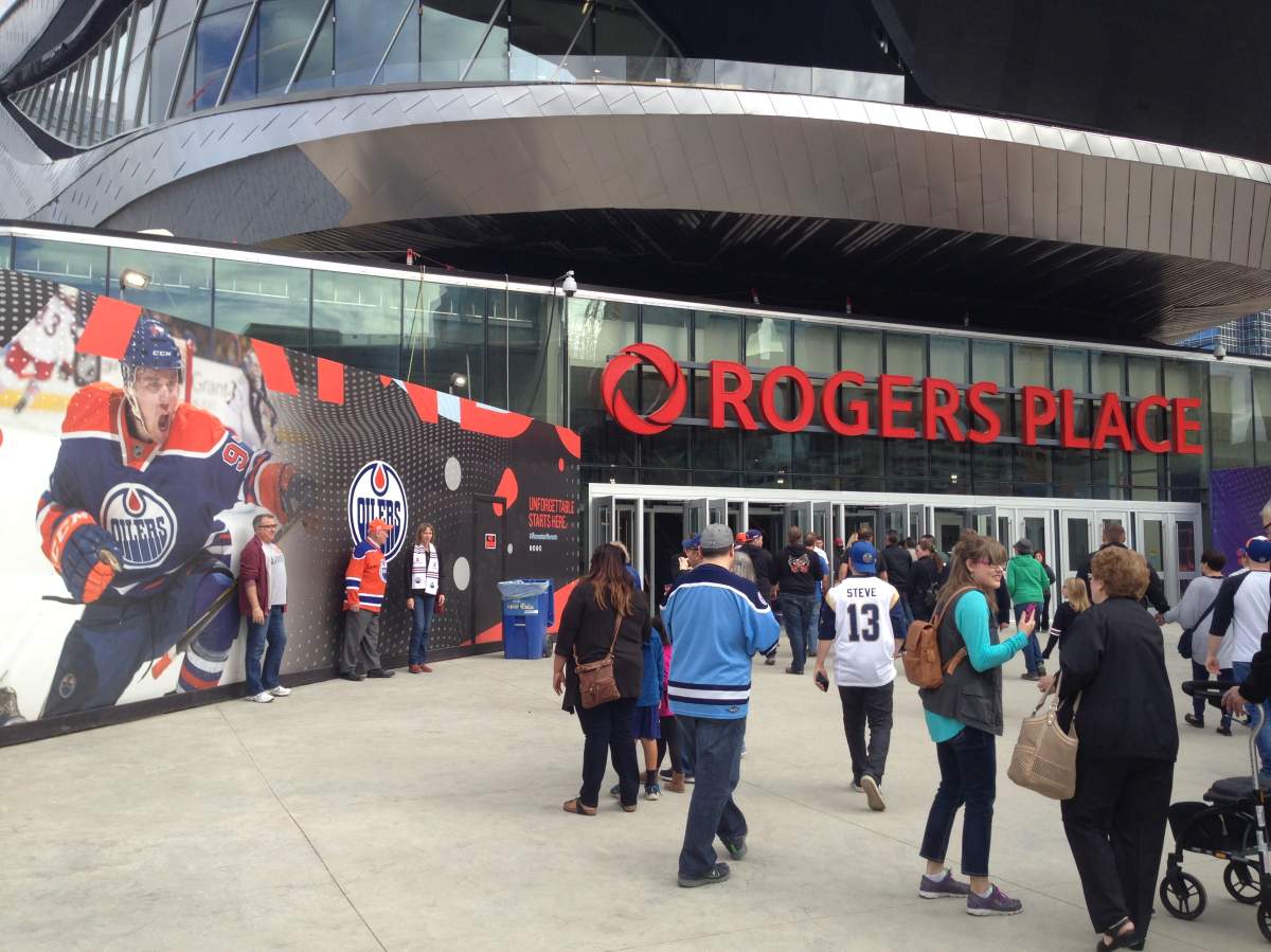 Tens of thousands of people streamed into Rogers Place in downtown Edmonton for the new arena's open house. Saturday, September 10, 2016.