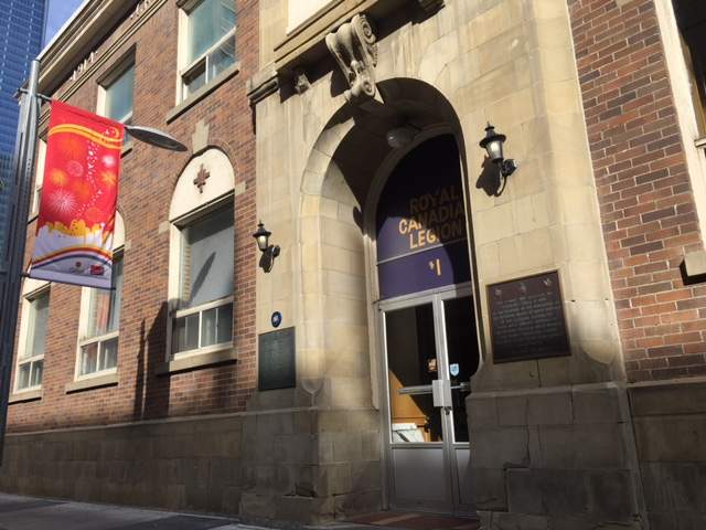 The Royal Canadian Legion #1 was designated a provincial heritage resource in November 1983. It opened in 1922.