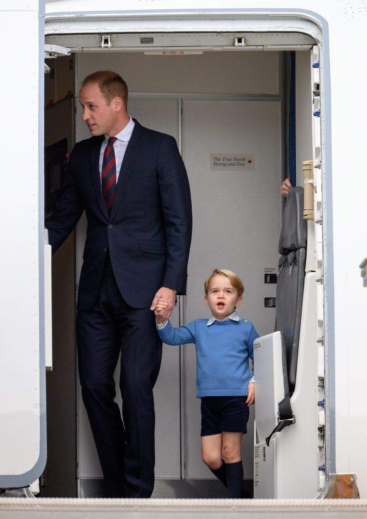 Prince William and Prince George