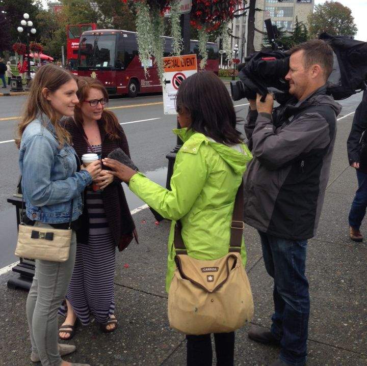Global News captures the preparations in Victoria on Sept. 23, 2016 for the Royal visit 2016.