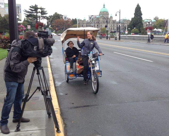 Global News captures the preparations in Victoria on Sept. 23, 2016 for the Royal visit 2016.