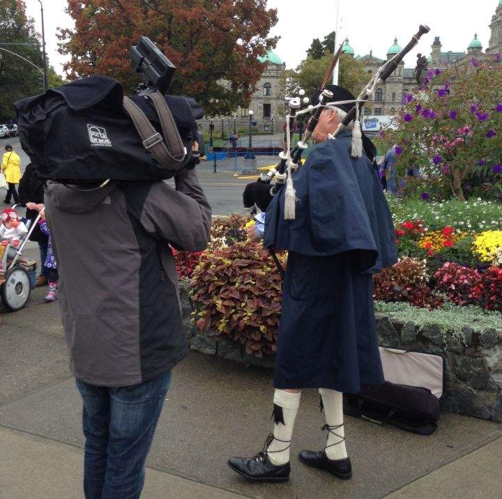 Global News captures the preparations in Victoria on Sept. 23, 2016 for the Royal visit 2016.