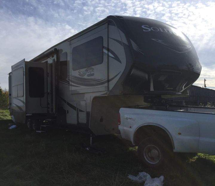 RCMP seized stolen RVs, snowmobiles, trailers and trucks from a property near Rocky Mountain House.