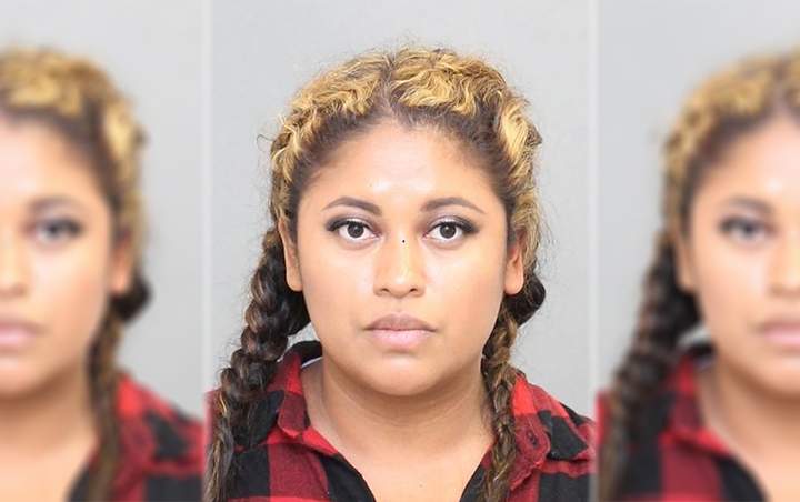 Gwendolyne Martinez Rodriguez was arrested Monday and charged with fraud over $5,000 and uttering a forged document. 