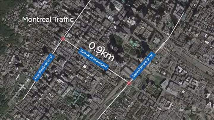 Driving in Montreal — less than six clicks in 40 minutes - image
