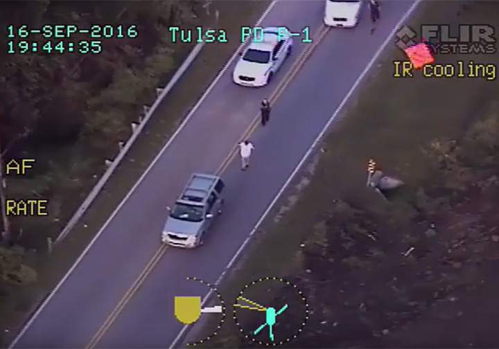 Terence Crutcher shooting: Walkthrough of moments leading up to fatal shooting of unarmed black man in Tulsa - image