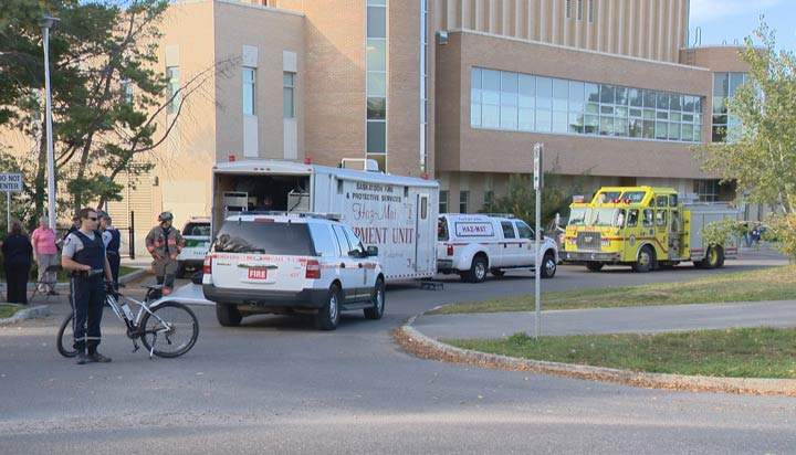 The Western College of Veterinary Medicine building at the University of Saskatchewan has been reopened after a chemical leak Thursday afternoon.