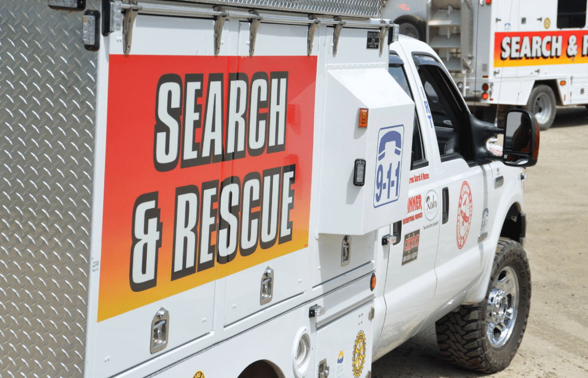 A file photo from the Vernon Search and Rescue Group Society.