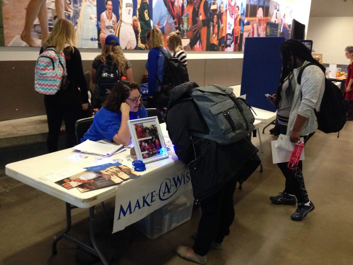 The 2nd annual UVolunteer Fair at the University of Lethbridge was held on Wednesday.