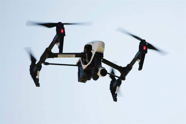 FILE PHOTO: Drones will be used by search-and-rescue crews in two communities in British Columbia as part of a one-year pilot project.