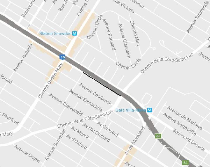 Google maps shows area affected by temporary service interruption and boil water advisory. Saturday, Oct. 29, 2016.