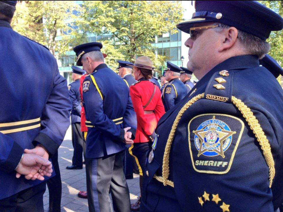 The annual Peace Officers' Memorial Service took place Sunday in Halifax.