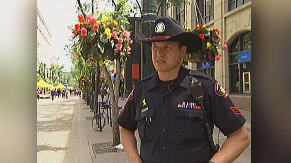 Calgary Police officer Jeff Duggan has been charged with assault after an alleged on-duty incident with his ex-wife. (File: June 2008)