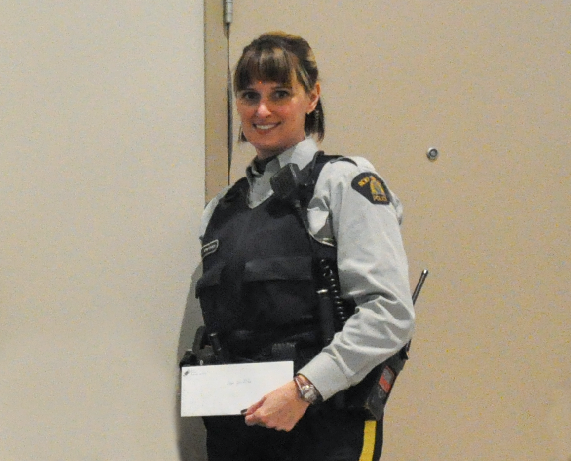 RCMP officer Amber Brunner is the victim of an alleged police shooting near Golden, B.C. She is expected to make a full recovery after being shot in the arm.