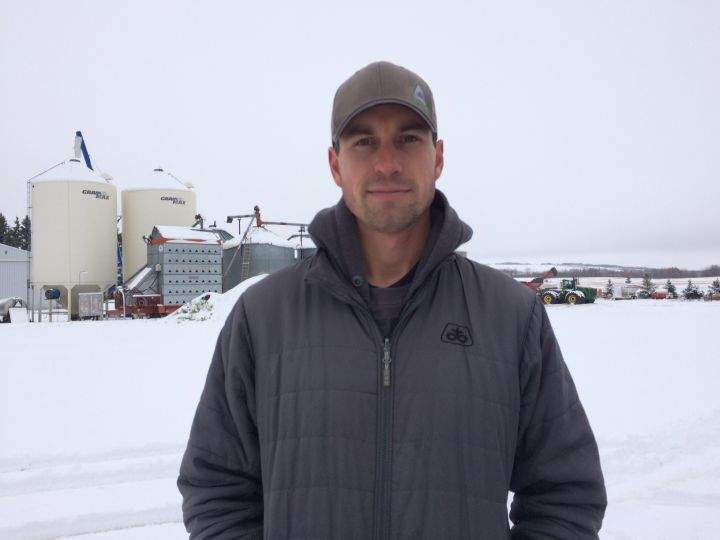Deryk Sanford said his family farm has, historically, never left a single field out for the winter.