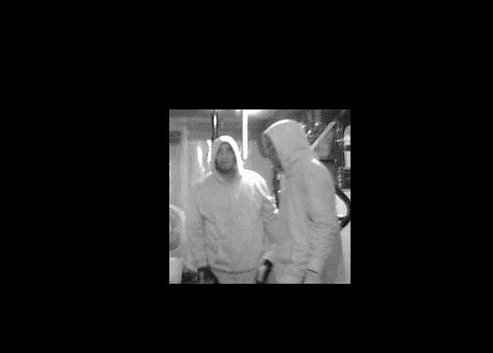 Edmonton police released photos Wednesday of a pair of suspects wanted in a violent home invasion that injured a couple and left another man dead on Oct. 4, 2016.