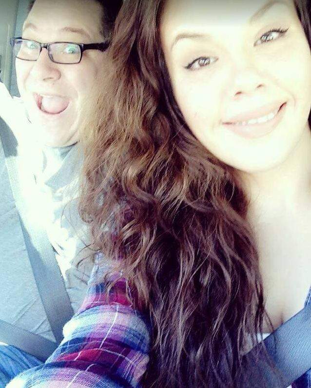 Adrienne as seen on the right, was killed in a car crash Oct 8th. –